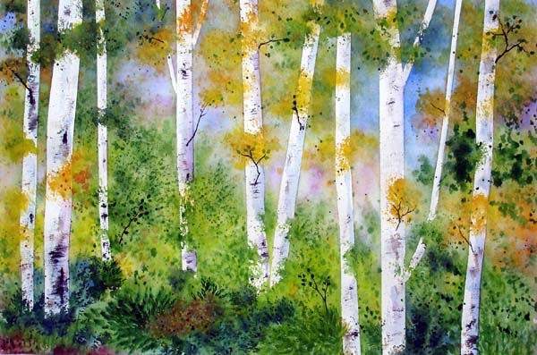 paintings of trees. Watercolor Paintings Of Trees