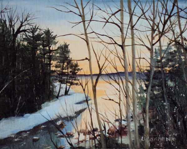Maine Painting by L. Tasheiko