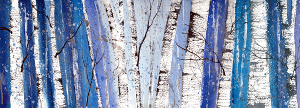 Winter Birch by Laura Tasheiko